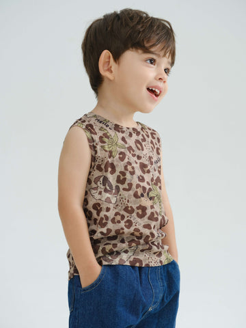 Leopard Pattern Vest Top