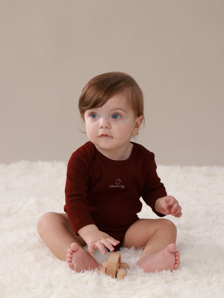 Pointelle Chantie Birdie Long Sleeve Bodysuit