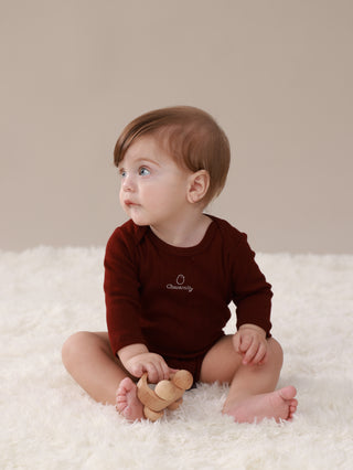 Pointelle Chantie Birdie Long Sleeve Bodysuit
