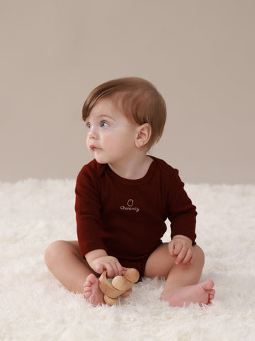Pointelle Chantie Birdie Long Sleeve Bodysuit