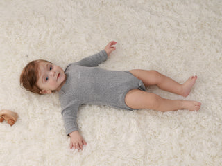 Pointelle Chantie Birdie Long Sleeve Bodysuit