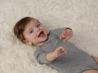 Pointelle Chantie Birdie Long Sleeve Bodysuit