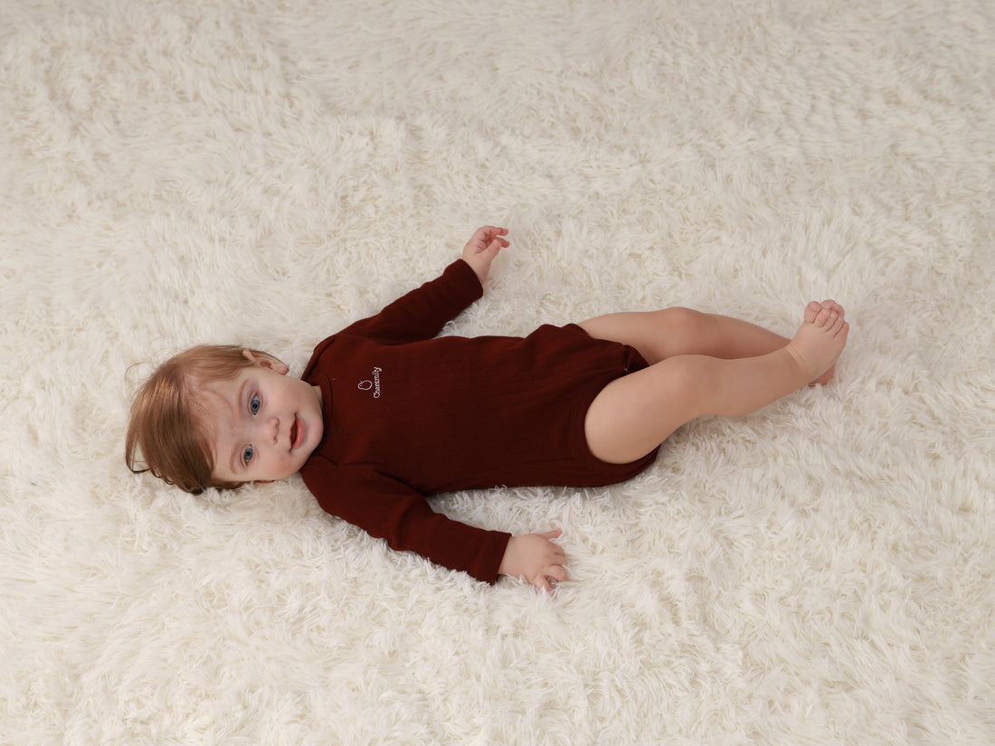 Pointelle Chantie Birdie Long Sleeve Bodysuit