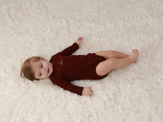 Pointelle Chantie Birdie Long Sleeve Bodysuit