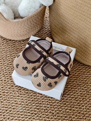 Hook and Loop Love-heart Pre-walker Sandal