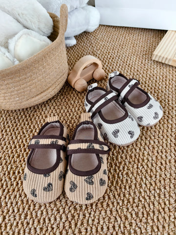 Hook and Loop Love-heart Pre-walker Sandal