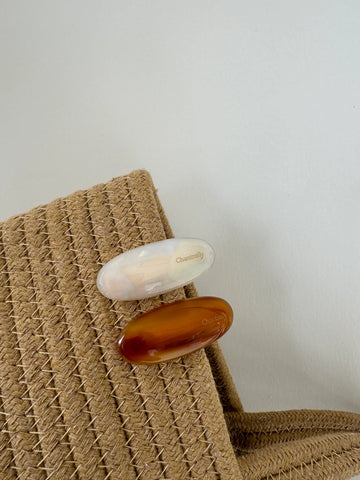 2 Pack Signature Oval Hair Clips