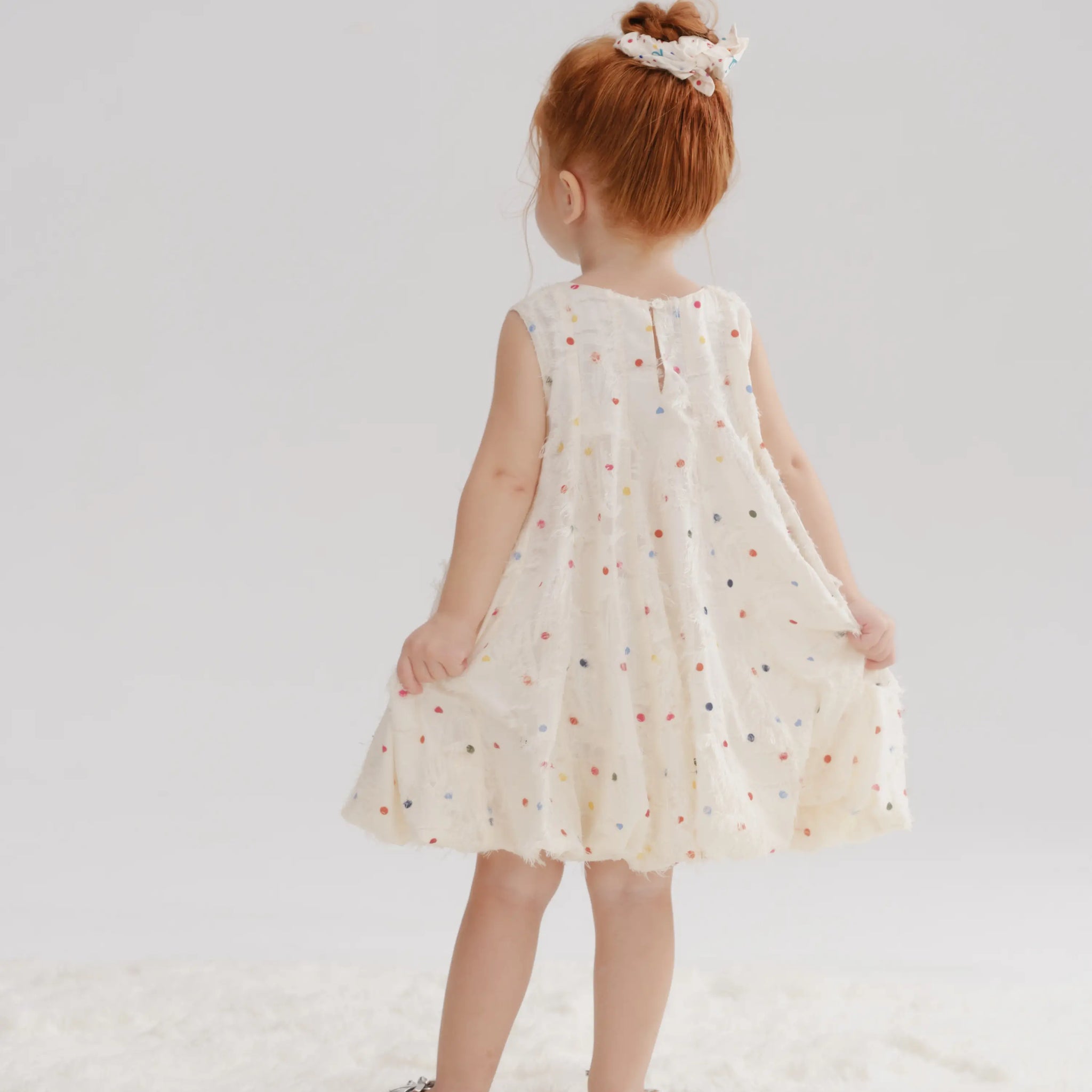 Polka Dot Hair Scrunchies