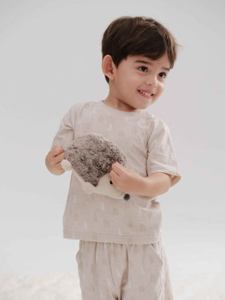 Little Breeze Forest Top in Khaki