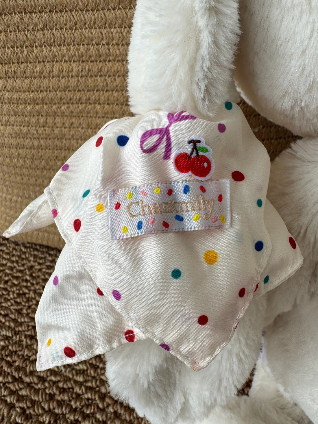 Polka Dot Hair Scrunchies