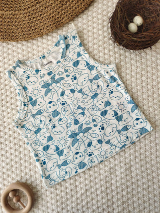 Breezy Animal Party Vest Top