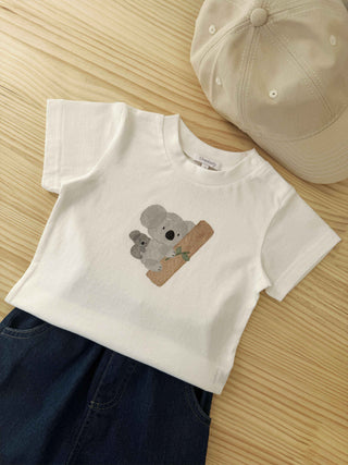 Lovey Koala Print T-shirt