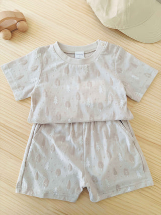 Little Breeze Forest Top in Khaki