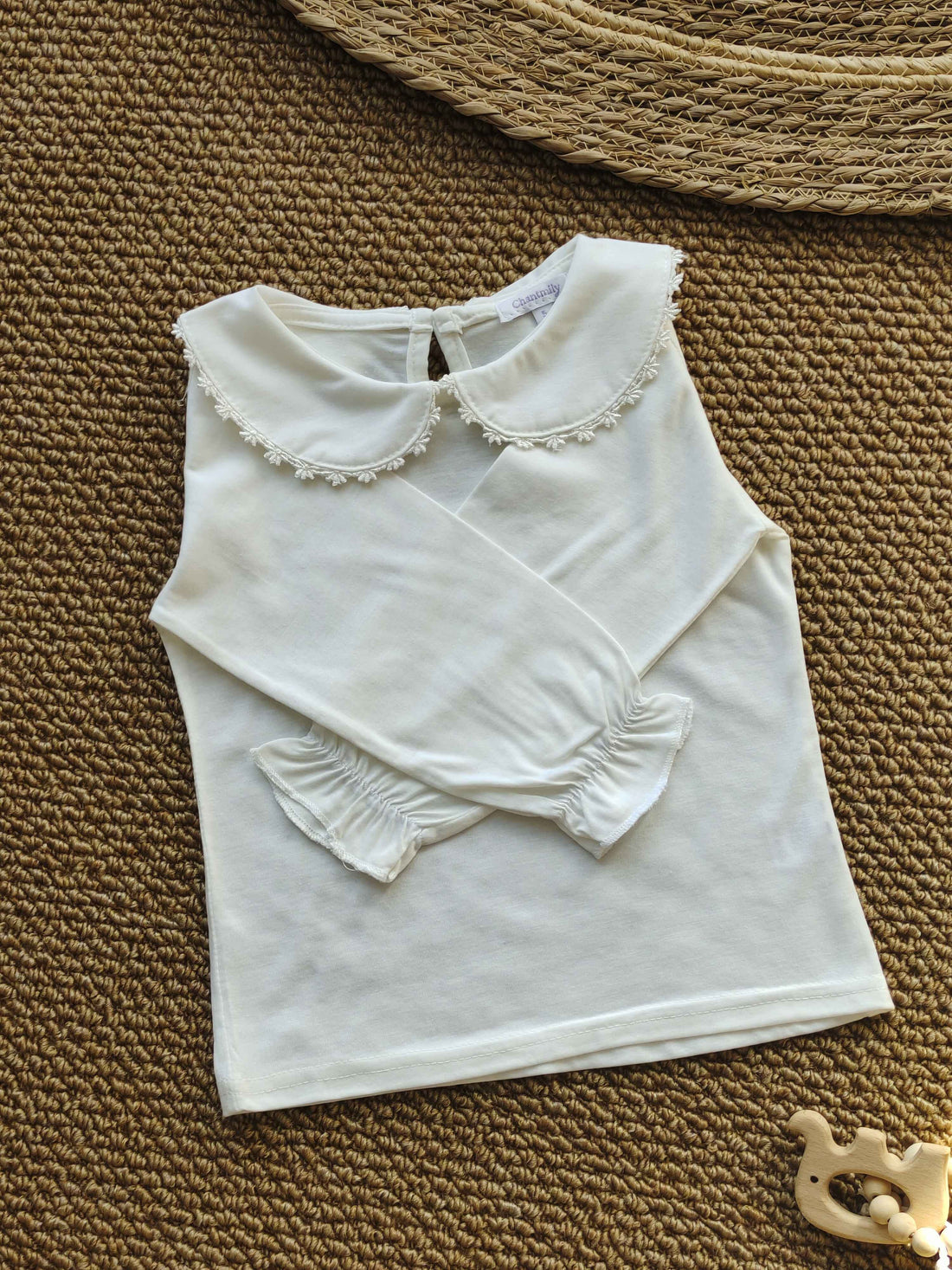 Garden Laced Peter Pan Blouse