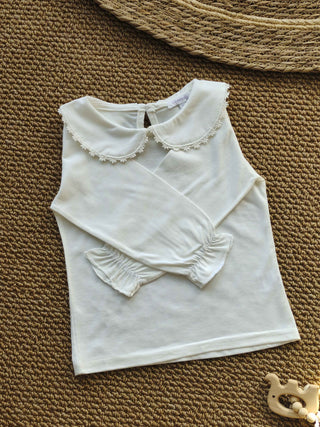 Garden Laced Peter Pan Blouse
