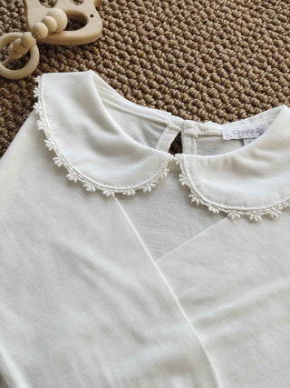 Garden Laced Peter Pan Blouse