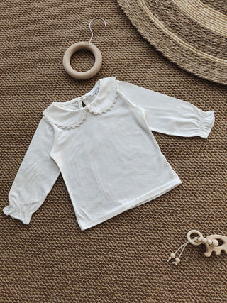 Garden Laced Peter Pan Blouse