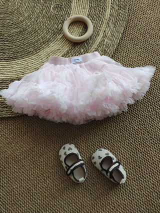 Bubble Tulle Skirt in Pastel Pink - Chantmily