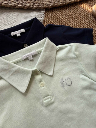 Signature Polo Shirt in Royal Green