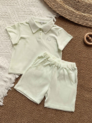 Signature Polo Shirt in Royal Green