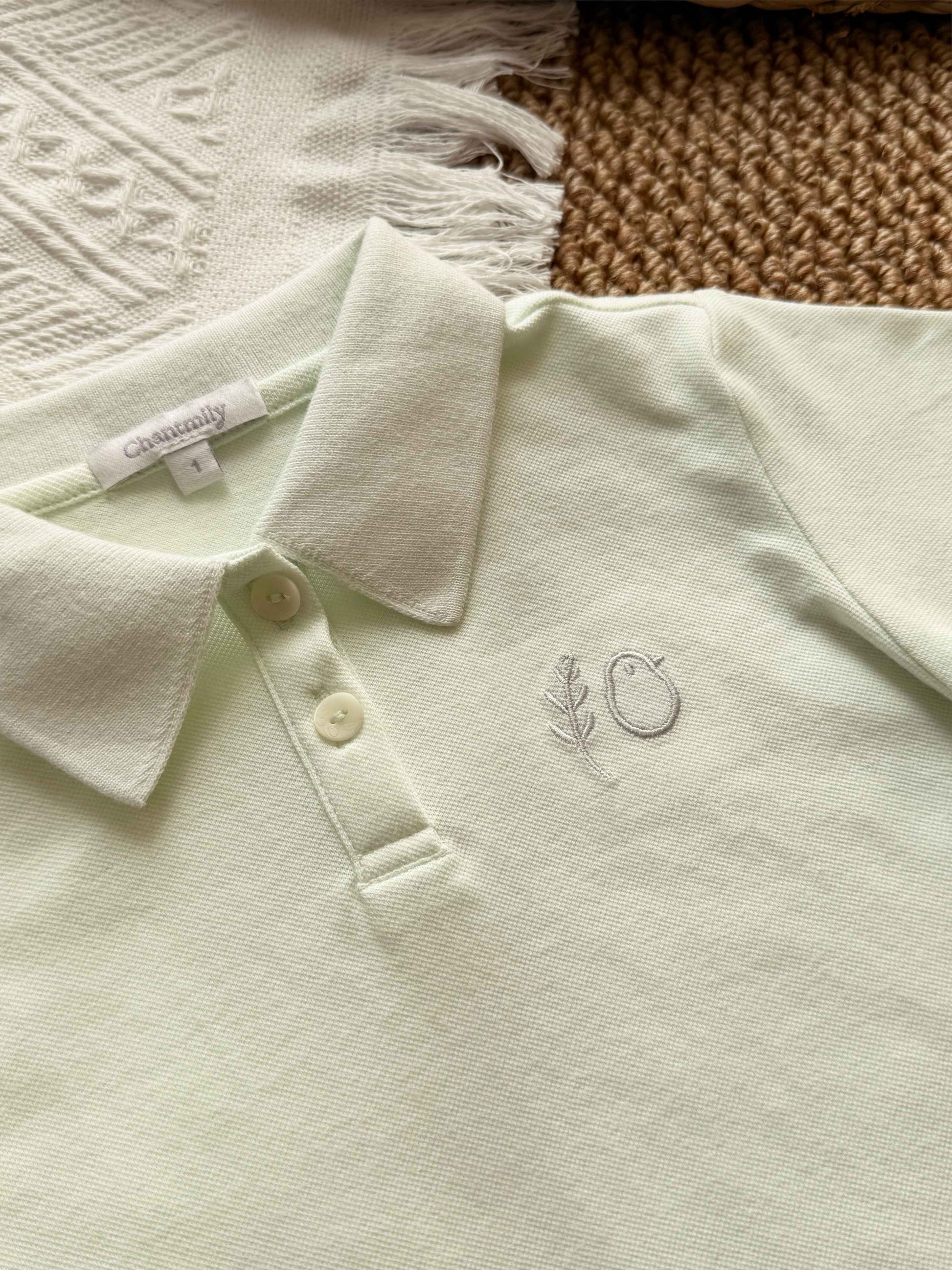 Signature Polo Shirt in Royal Green - Chantmily