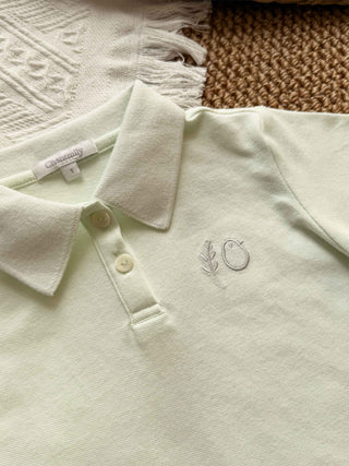 Signature Polo Shirt in Royal Green - Chantmily