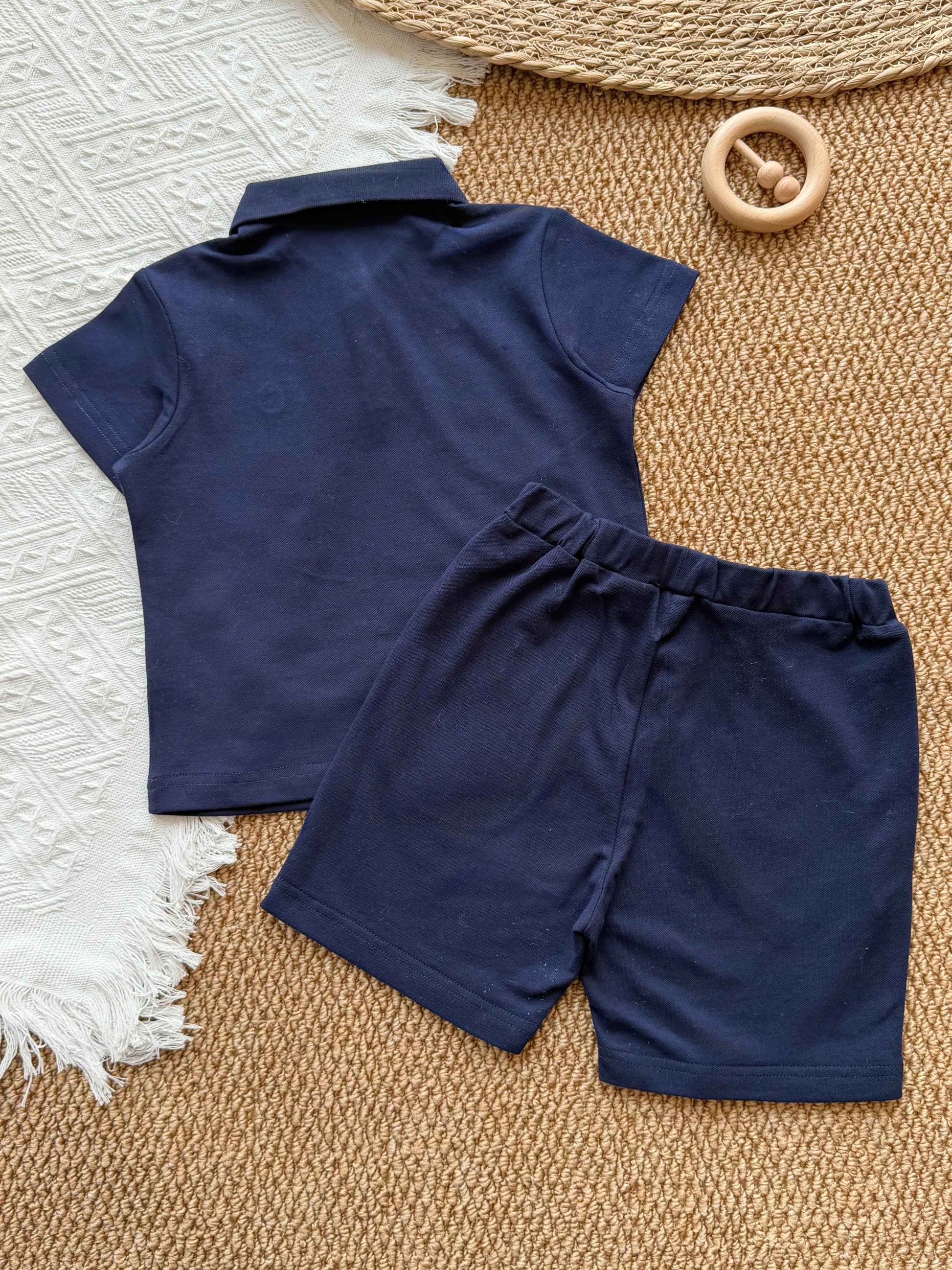 Signature Polo Shirt in Royal Blue