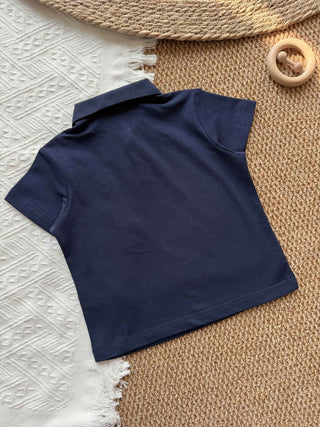 Signature Polo Shirt in Royal Blue