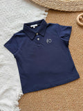 Signature Polo Shirt in Royal Blue - Chantmily
