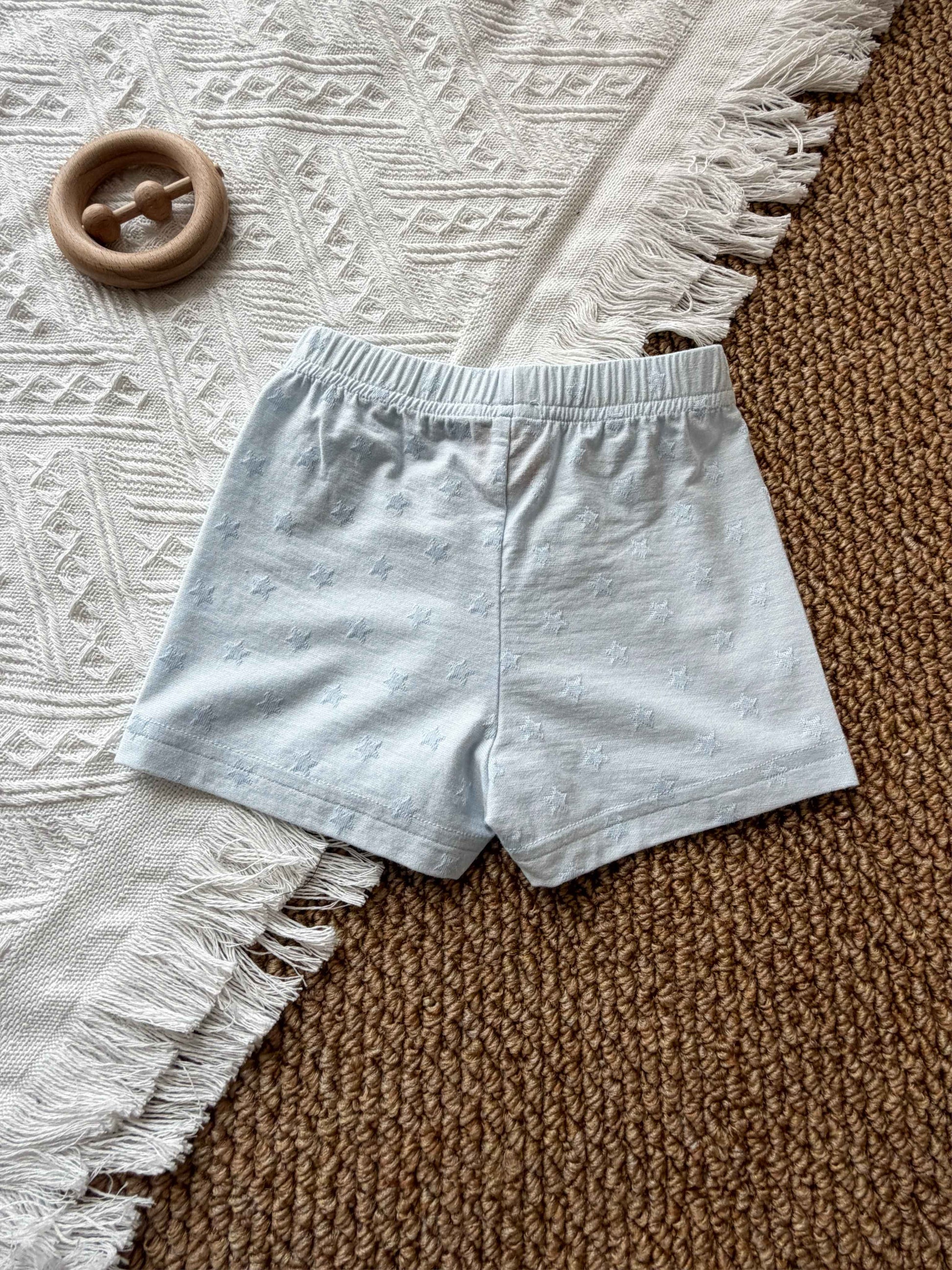Little Breeze Star Short in Blue