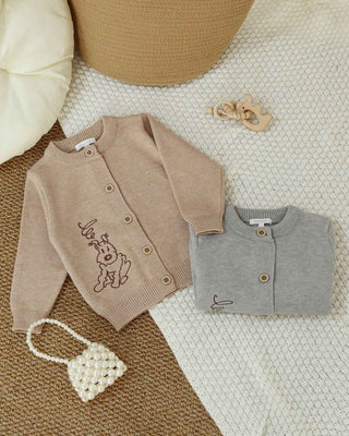 Puppy Knit Cardigan