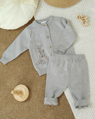 Puppy Knit Cardigan