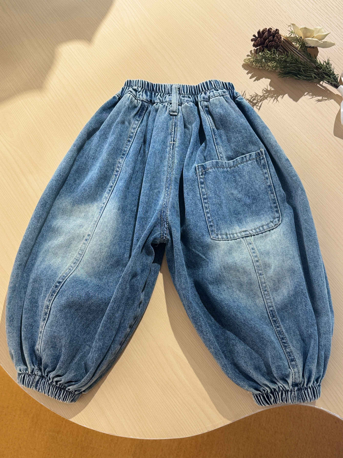 Jogger Jean Washed Blue