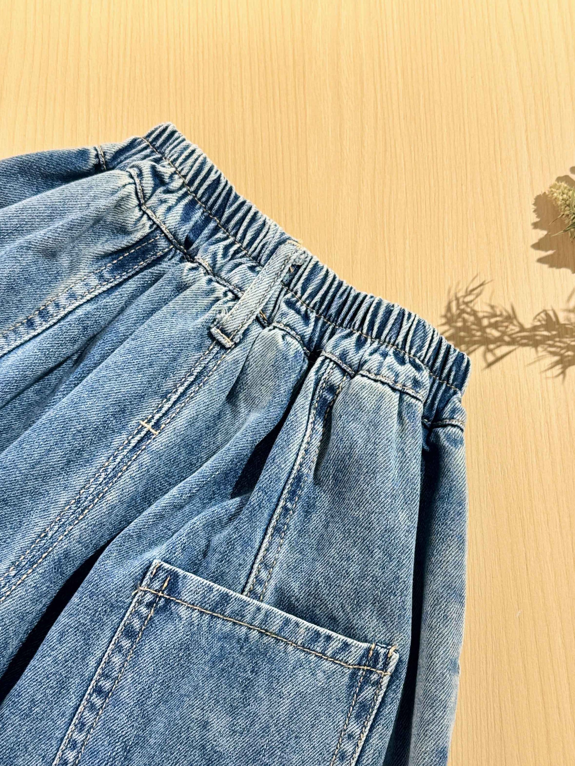 Jogger Jean Washed Blue