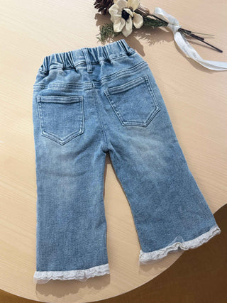 Dreamy Laced Flare Jean