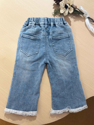 Dreamy Laced Flare Jean