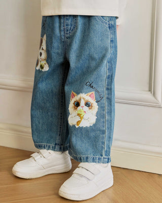 Paw & Purr Straight Denim