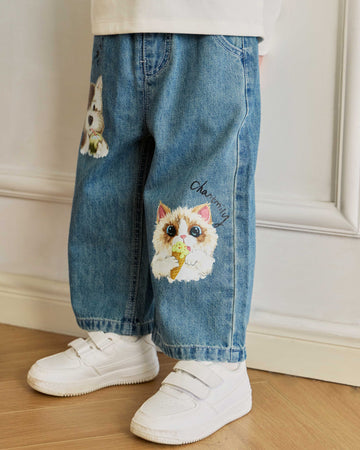 Paw & Purr Straight Denim