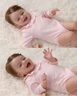 Little Breeze Ruffle Long Sleeve Bodysuit