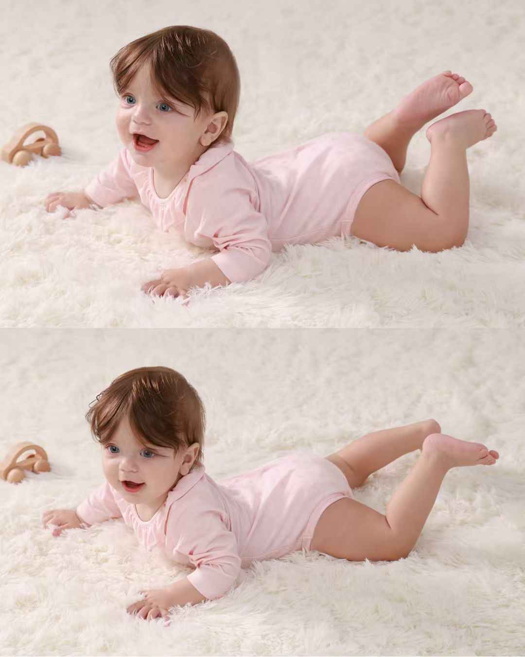 Little Breeze Ruffle Long Sleeve Bodysuit
