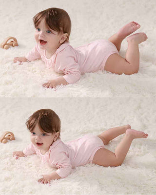 Little Breeze Ruffle Long Sleeve Bodysuit