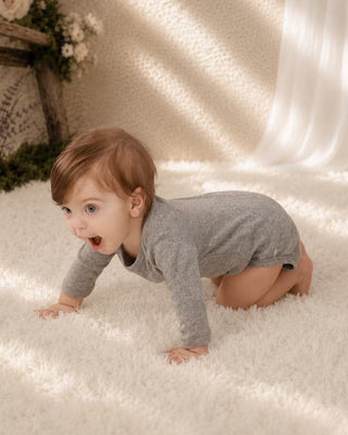 Pointelle Chantie Birdie Long Sleeve Bodysuit