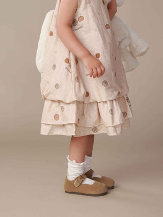 Pumpkin Tiered Dress