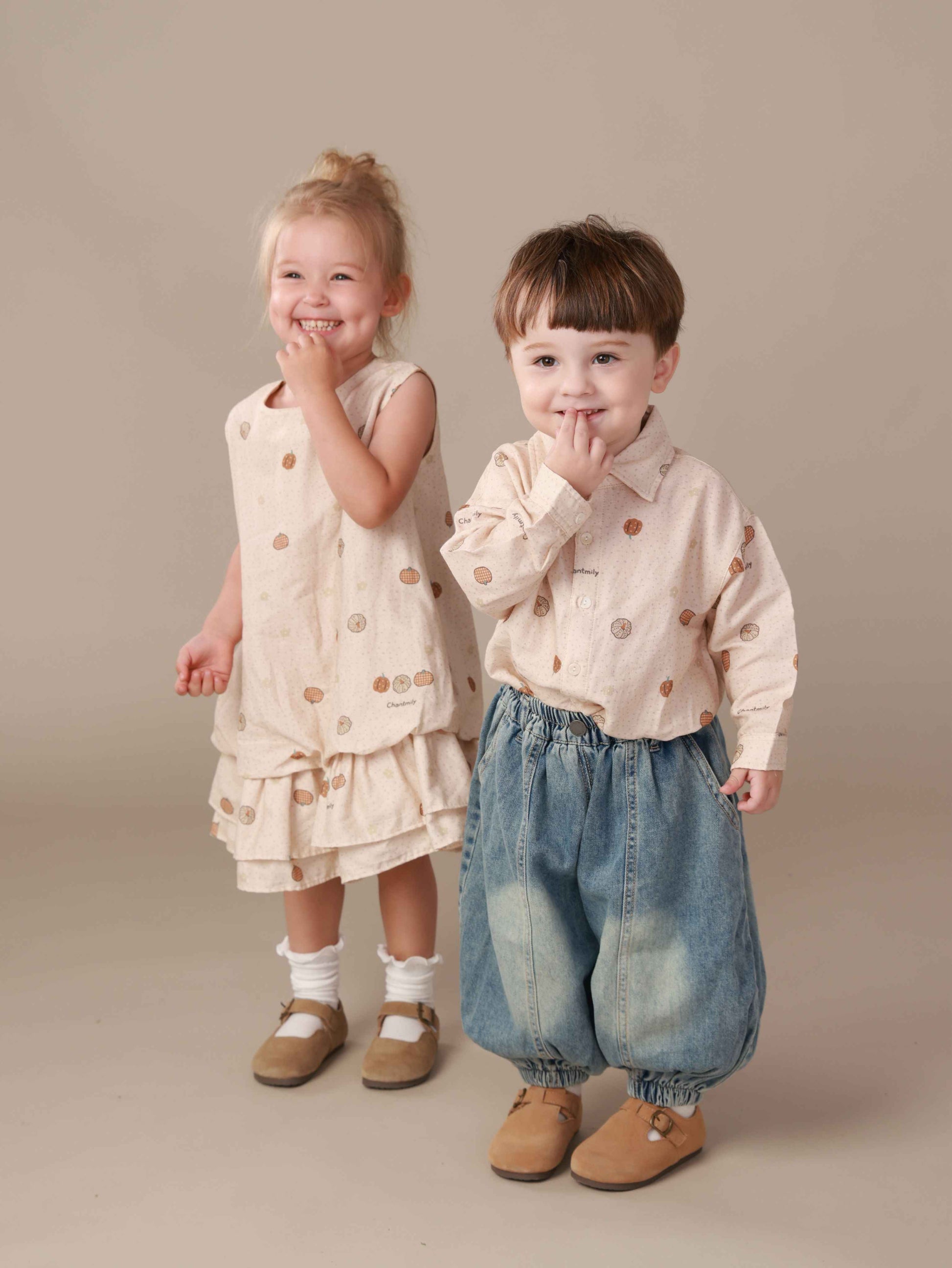 Pumpkin Tiered Dress