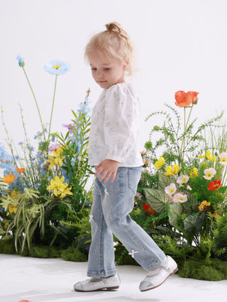 Twinkie Bow Flare Jean