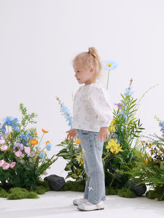 Twinkie Bow Flare Jean