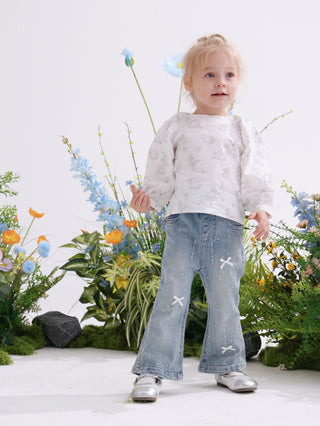 Twinkie Bow Flare Jean