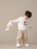 Autumn Puppy Cotton Sweatshirt