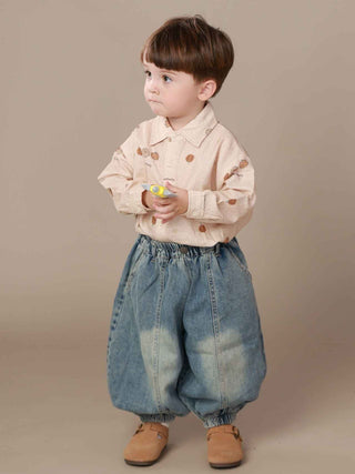 Jogger Jean Washed Blue