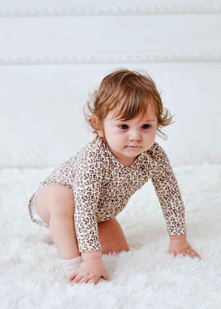 Milky Roar Long-sleeve Bodysuit